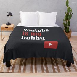 Blankets Youtube Is My Hobby Bed Anime Bedding For Couch Throw Blanket