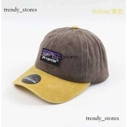Men Canvas Pata Baseball Caps Designer Hats Washed Denim Cotton Patagoniag Fitted Fedora Letters Snapback Sunshade Embroidery Casquette Beanies 654 142