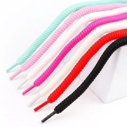 Shoe Parts Round Shoelaces Quality 8mm Thicker Shoelace Running Sneakers Laces 1Pair 100/120/140/160CM Boots Shoes Accessories