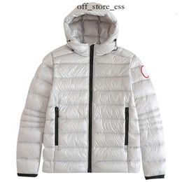 goose jacket Crofton Hoody Coat Mens Parka White Duck Down Jackets Winter Outwear Womens Parka Ladys Coat With Badge S-Xxl Parkas Winter Thick Warm Coats 726