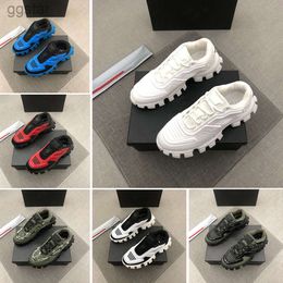 With Box P Parda Prad Shoe 2024 Designer Cloudbust Thunder Mens Casual Shoes 19FW Symphony Black White Yellow Green Capsule Series Lates Trainers Rubber Low Top L OMYD