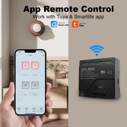 Tuya Smart Wifi Switch Relay Module 110V 130V 220V Tuya App Remote Control 4 Channel Relay Work With Alexa Google Home