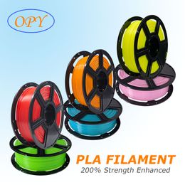 Opy Filament Pla 1 Kg 1.75Mm Pla 3D Printing Wire Grey Purple Rose Pink Skin Thread Brown White Black Plastic For 3D Printer