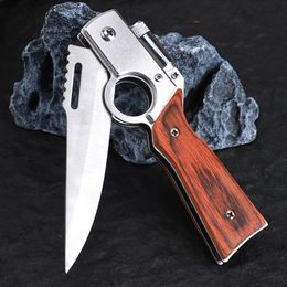 With Ak47 Outdoor Light Multifunctional Small Folding Stainless Steel Outdoor Knife 02B939