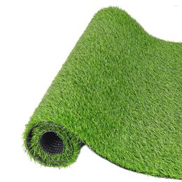 Decorative Flowers Balcony Carpet Rug Mat Artificial Grass Turf Kindergarten Playground Faux Lawn Indoor Outdoor Courtyard Garden Decoration