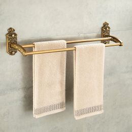 Antique Bathroom Hardware Set Wall-mounted Towel Rack Toilet Brush Rack Hair Dryer Rack Soap Dish Shower Corner Rack Accessories