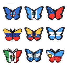 2024 Unn Custom Easter Shoe Charms for Easter Latest Christmas Butterfly Mexican Clog Shoe Charms for Kids Shoes Bunny Charms