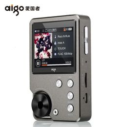 Aigo MP3105 PLUS Hifi Music Player Mp3 with Screen WM8965 Mini Portable Hires Flac DSD Sport USB Audio 240506