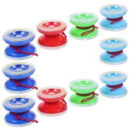 Yoyo 10 fun toy yoyo balls for beginners to play mini cartoon education portable children H240523