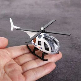 Aircraft Modle 1 new childrens helicopter toy alloy Aeroplane model simulation metal flight model toy sound and light childrens gift S5452138