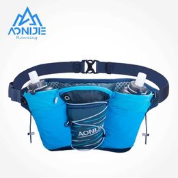 Outdoor Bags AONIJIE W8104 Outdoor Sports Lightweight Waist Bag Moisturizing Fanny Pack Dual Water Tank Running Jogging Fitness Q240521