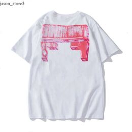 Off Whiteshirt Tshirt Designer Mens T-Shirt 2024 Summer New Models Highquality Streetwear Pattern Print Street White Shirts Clothes 62