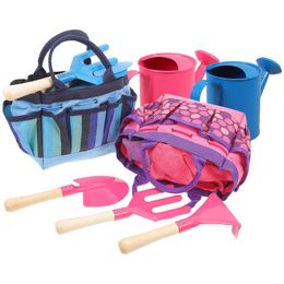 Other Garden Tools 2 Set Garden Tools Kit Outdoor Gardening Childrens Toys with Carrying Bag Gloves Watering Kettle Rake Portable S2452177