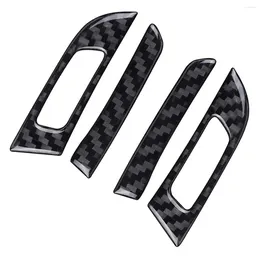 Window Stickers Carbon Fiber Front Side Air Outlet Vent Switch Frame Trim Cover For 3 Series F30 F32 F34 2013-2024