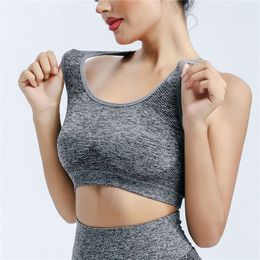 Sports Top Push Up Fiess Yoga Bra Underwear Sport Tops For Women Breathable Running Vest Gym Wear