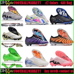 New Elite FG Soccer Shoes Boots Cleats For Mens Women Kids Childs Youth Low Top football de crampons scarpe da calcio Fussballschuhe botas futbol Ronaldo Mbappe CR7