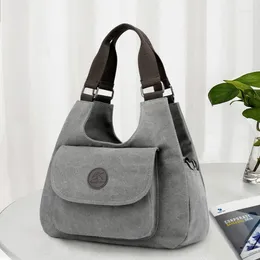 Shoulder Bags 2024 Women Handbag Canvas Female Designer Women's Messenger Ladies Casual Clutch Crossbody Purse