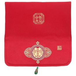 Gift Wrap Chinese Year Red Envelopes Wedding Fabric Cash Coin Money Wallet Supplies Style