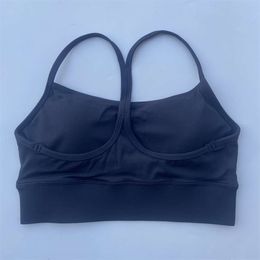 Sexy Y Shape Sports Bra Women Gym Workout Top Yoga Vest High Support Fiess Bralette Plus Size Running Padded Underwear