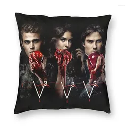 Pillow The Vampire Diaries Cover Two Side 3D Printing Supernatural TV Floor Case For Car Cool Pillowcase Home Decoration