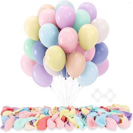 Party Decoration 20/30Pcs 10inch Macaron Latex Balloon Pink Blue Round Helium Balloons For Birthday Wedding Baby Shower Supplies