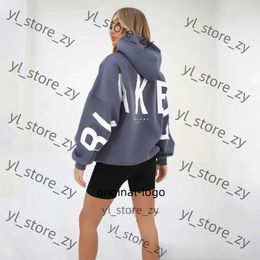 Women Hoodies Girl Fonette di lettere casual Stampa Felpa Fasci Fashion Manica lunga Y2K Streetwear Autunno Inverno Pullover 495C 495C