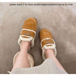 Pradshoes slipper Top quality women 21S Winter Boots warm shoes indoor outdoor snow shoe Short Boot Womens flats Cotton shearling suede slippers EU3540 super l