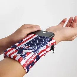Wrist Support The Fashion Men Women Wallet Pouch Band Zipper Running Travel Gym Cycling Safe Sport Bag Mobile Phone 2024