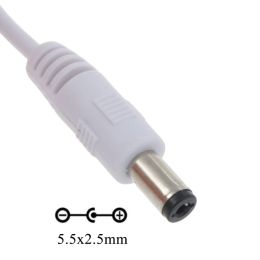 USB 5V 5.5 x 2.5mm Charging Cable USB2.0 DC5V Power Plug 1M/2M3M Durable
