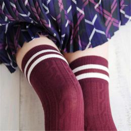 Women Socks Modis Boot Stockings Ladies Winter Warm Cable Knit Stocking Extra Long Underwear Over Knee Thigh High Female