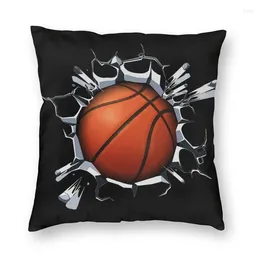 Pillow Basketball Smash Cover Sofa Decoration Square Throw 45x45