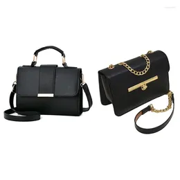 Shoulder Bags 2 Pcs Bag Handbags Small Flap Crossbody For Messenger Bags-20 X 15 6Cm & 18.5 7 12Cm