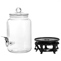 Bathroom Sink Faucets Dispenserglass Drink Jar Taptowercanwater Beverage Beer Spout Pitcher Mason Party Spigot Bottle