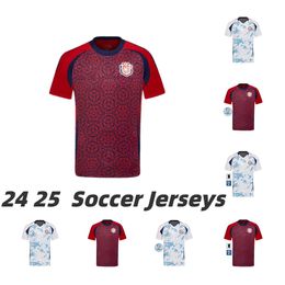 2024 2025 Costa Rica soccer jerseys CAMPBELL BENNETTE MEN KIT national team RUIZ AGUILERA SALAS 25 24 TEJEDA VENEGAS football shirts CONTRERAS home away red white top