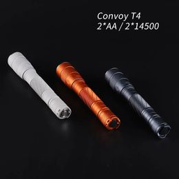 Convoy T4 SST20 Flashlight 2*AA/2*14500 Battery 13 Groups Linterna Led Mini Flash Light Fishing Lanterna Powerful Latarka 240521