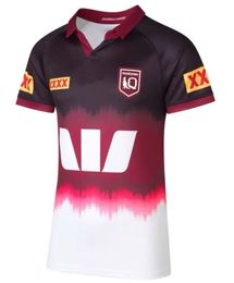 Maroons 2024 Sports T Shirts Jersey home away Training Wear Mens Rugby Jersey Size:S-5XL