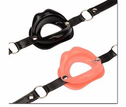 Adult Sex Toys for Women Fetish Leather Rubber Lips O Ring Open Mouth Gag Bondage Restraints BDSM Sex Erotic Toy8577441