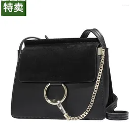 Bag Juanjuan 2024 Mayday Forever Love Leather Handbag Fashion Cowhide Circle Bad Package Chain Shoulder Frosted Retro His Lady Bags