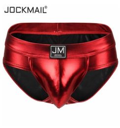 Gold Color jockmail sexy men underwear slips hombre thong men briefs Bikini tanga gay underwear penis pouch big sheath jockstrap P2685237