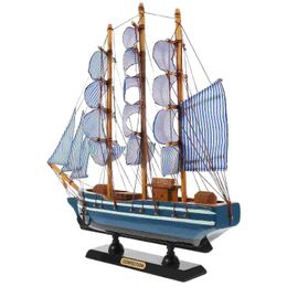 Model Set Decorative wooden boat models on board sailing boat sculptures boat statues S24521967 S2452201