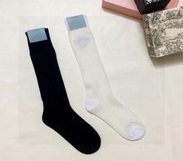 Designer women039s stockings luxury long casual street letter print socks girls fashion sexy net gauze thin tube socking62109473466593