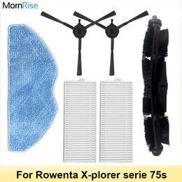 Accessories For Tefal Rowenta X-PLORER Serie 75s RR8577WH Spare Parts Vacuum Cleaner Replacement Brush Philtre Rags Consumables