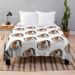 Blankets Cute Guinea Pig Throw Blanket Soft Plush Plaid Cosplay Anime