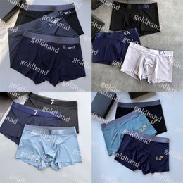 High Quality Mens Underpant Designer Breathable Modal Boxers Soft Sexy Male Underwear