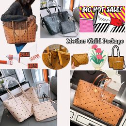 2024 Luxurys handbag Mommy shop tote bag Women's mens Shoulder pochette shopper bag Mirror quality bags MC top diaper Leather Cross body bag
