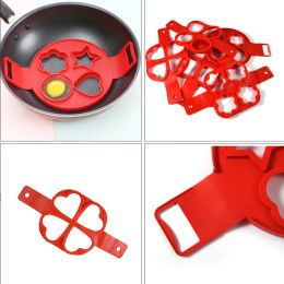 Egg Pancake Ring Non-stick Pancake Machine Mould Silicone Egg Pot Frying Moulding Machine for Kitchen Baking Accessories