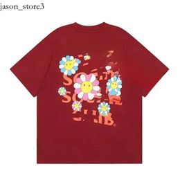 Anti Social Shirt Designer Mens Tshirt 2024 Summer New Models Highquality Pattern Print Decoration High Street Round Neck Short Sleeve Tshirt 90