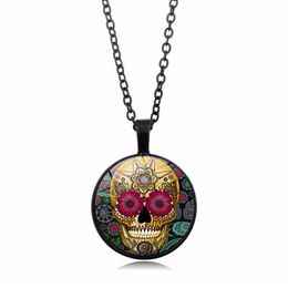 3colors Halloween gothic dark science fiction fantasy viking hero movie film charaters Glass Cabochon necklace High Quality