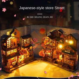 Toys Doll Houses Diy Birthday Gifts Interactive Games Miniature Items Home Dollhouse Children