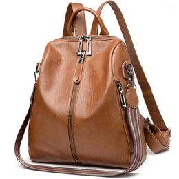 Backpack Style Women Luxury Designer Backpacks Ladies Brand Large Capacity Shoulder Bags Fashion Traval For Female Crossbody Bag 2024